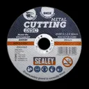 Sealey Metal Cutting Disc - 100mm, 1mm, Pack of 1