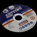 Sealey Metal Cutting Disc - 115mm, 1.6mm, Pack of 1