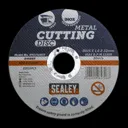 Sealey Metal Cutting Disc - 115mm, 1.6mm, Pack of 1