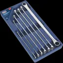 Sealey AK6311 6 Piece Extra Long Deluxe Ring Spanner Set Metric