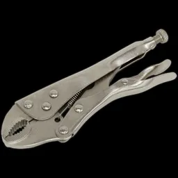 Siegen Curved Jaw Locking Pliers - 175mm