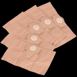 Sealey Dust Collection Bags for PC200, PC200SD, PC200SDAUTO - Pack of 5