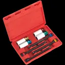 Sealey 8 Piece 1/2" Drive Torque Stick and Impact Socket Set for Alloy Wheels - 1/2"