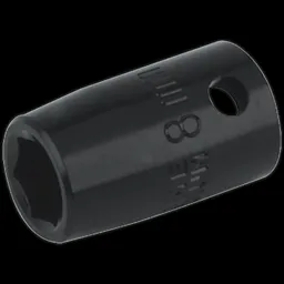 Sealey 3/8" Drive Hexagon Impact Socket Metric - 3/8", 8mm