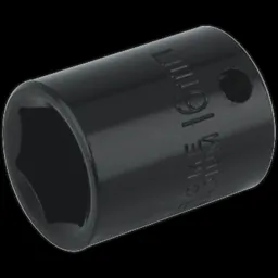 Sealey 3/8" Drive Hexagon Impact Socket Metric - 3/8", 16mm