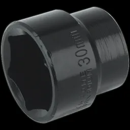 Sealey 1/2" Drive Hexagon Impact Socket Metric - 1/2", 30mm