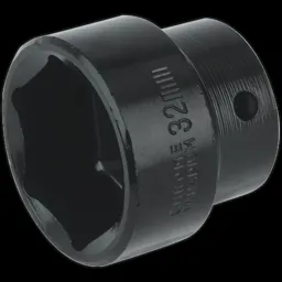 Sealey 1/2" Drive Hexagon Impact Socket Metric - 1/2", 32mm