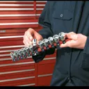Sealey 1/4" Drive Socket Retaining Rail 12 Clips - 1/4"
