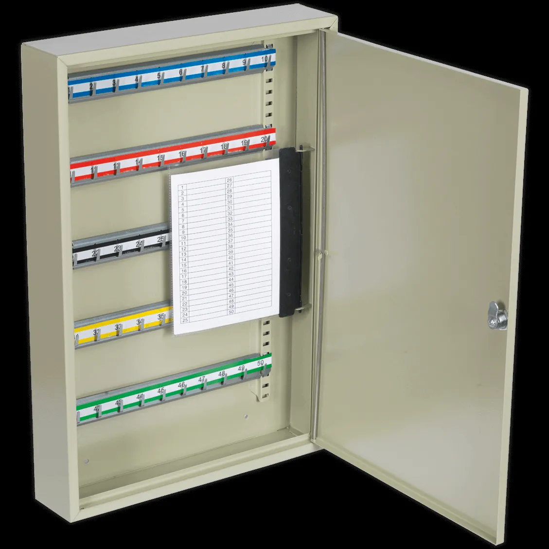 Sealey SKC50 Key Cabinet 50 Key Capacity