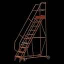 Sealey Mobile Safety Step Ladder - 10