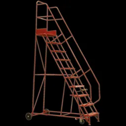 Sealey Mobile Safety Step Ladder - 11