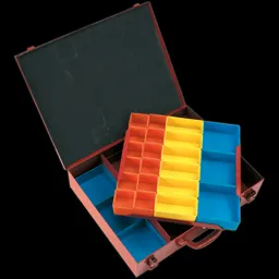 Sealey 27 Compartment Metal Organiser Case