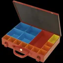 Sealey 15 Compartment Metal Organiser Case