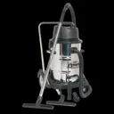 Sealey PC477 Twin Motor Wet and Dry Vacuum Cleaner with Trolley Cart - 240v