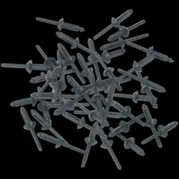Sealey Plastic Rivets - 5mm, 15.8mm, Pack of 50