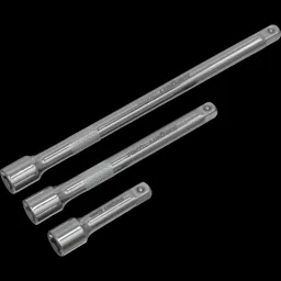 Siegen 3 Piece 1/4" Drive Socket Extension Bar Set - 1/4"