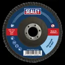 Sealey Zirconium Abrasive Flap Disc - 100mm, 60g