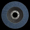 Sealey Zirconium Abrasive Flap Disc - 115mm, 40g
