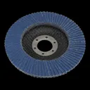 Sealey Zirconium Abrasive Flap Disc - 115mm, 60g
