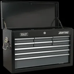 Sealey American Pro 9 Drawer Tool Chest - Black / Grey