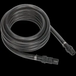 Sealey Solid Wall Suction Hose Kit - 25mm, 7m