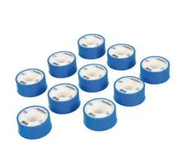 Silverline White PTFE Tape 12mm x 12m Pack of 10