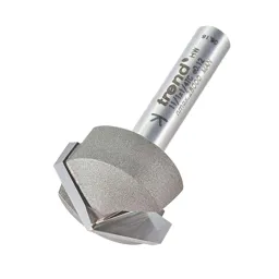 Trend Chamfer V Groove Router Cutter - 21.5mm, 5.5mm, 1/4"