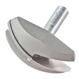 Trend Dished Radius Panel Router Cutter - 73mm, 22mm, 1/2"