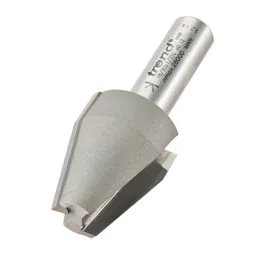 Trend Vertical Panel Bevel Mould Router Cutter - 28.5mm, 38mm, 1/2"