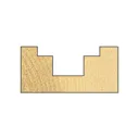 Trend Bookcase Strip Rebate Router Cutter - 9.5mm, 13mm, 1/4"