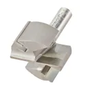 Trend Professional Two Flute Straight Router Cutter - 50mm, 25mm, 1/2"