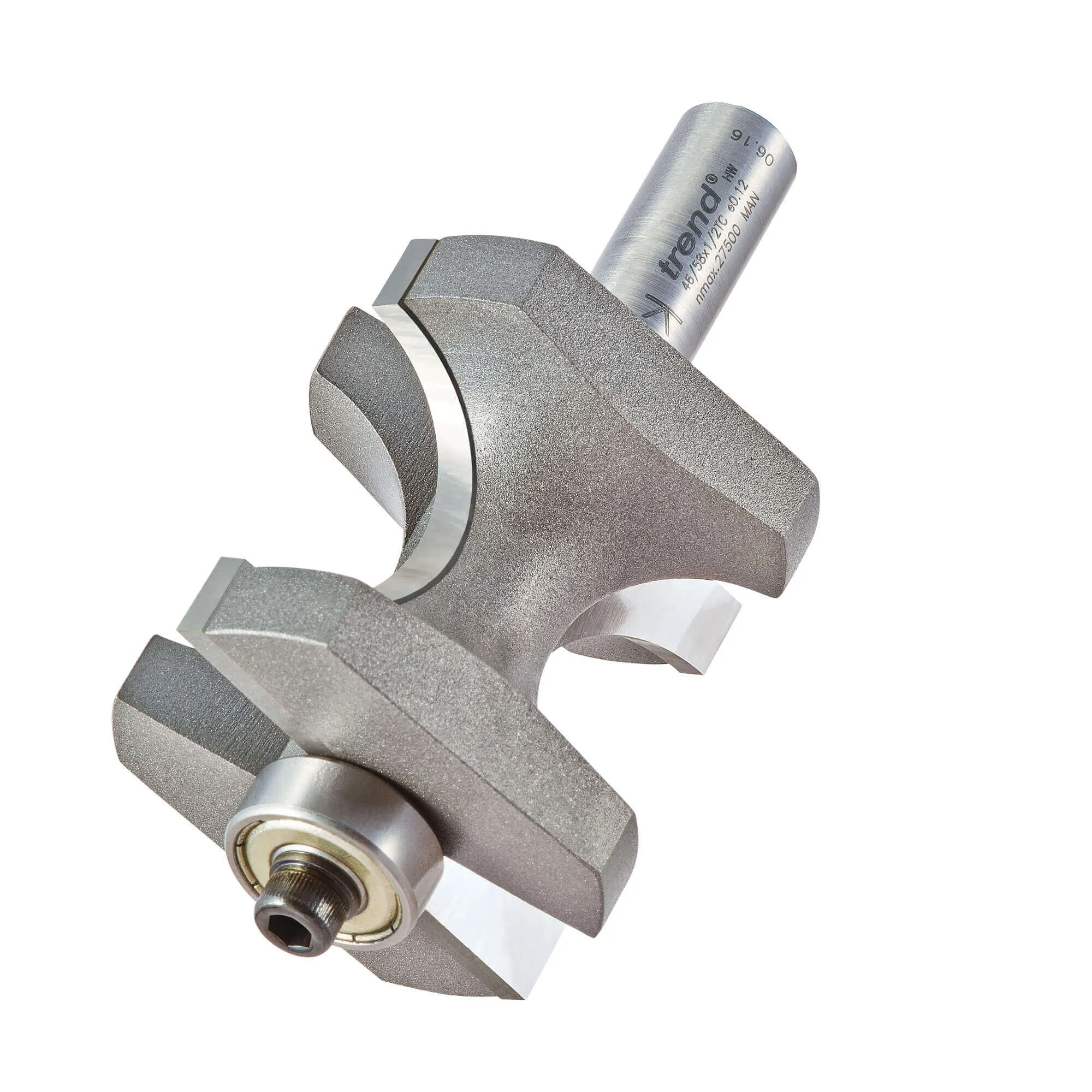 Trend Staff Bead Bearing Gudied Router Cutter - 50.8mm, 52mm, 1/2"