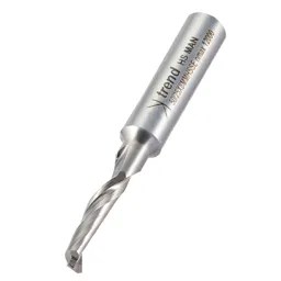 Trend Aluminium UPVC Single Flute Helical Upcut Cutter - 5mm, 18mm, 8mm