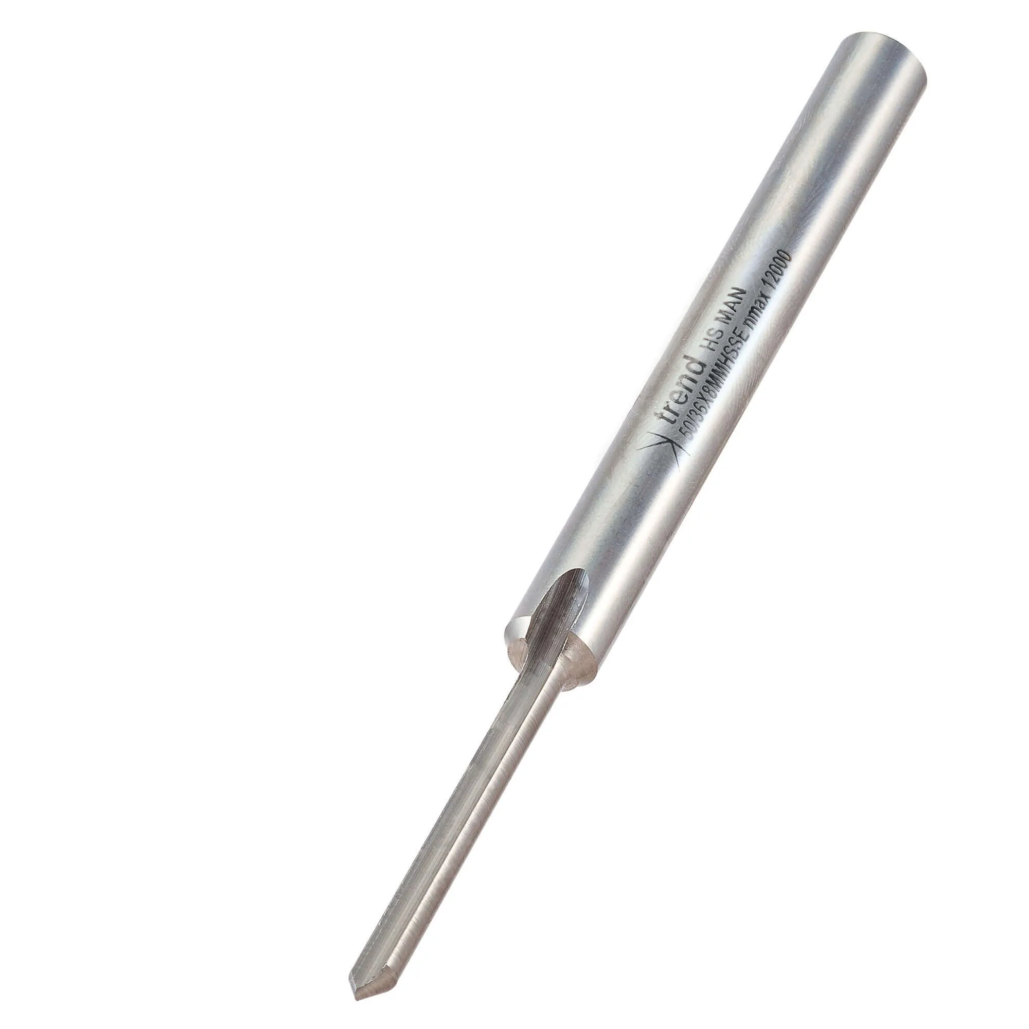 Trend Aluminium UPVC Straight Single Flute Water Slot Cutter - 5mm, 30mm, 8mm