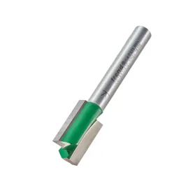 Trend CRAFTPRO Two Flute Straight Router Cutter - 12mm, 19.1mm, 1/4"