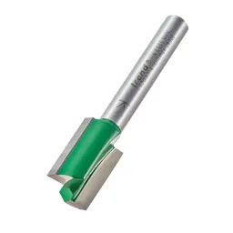 Trend CRAFTPRO Two Flute Straight Router Cutter - 12.7mm, 19.1mm, 1/4"