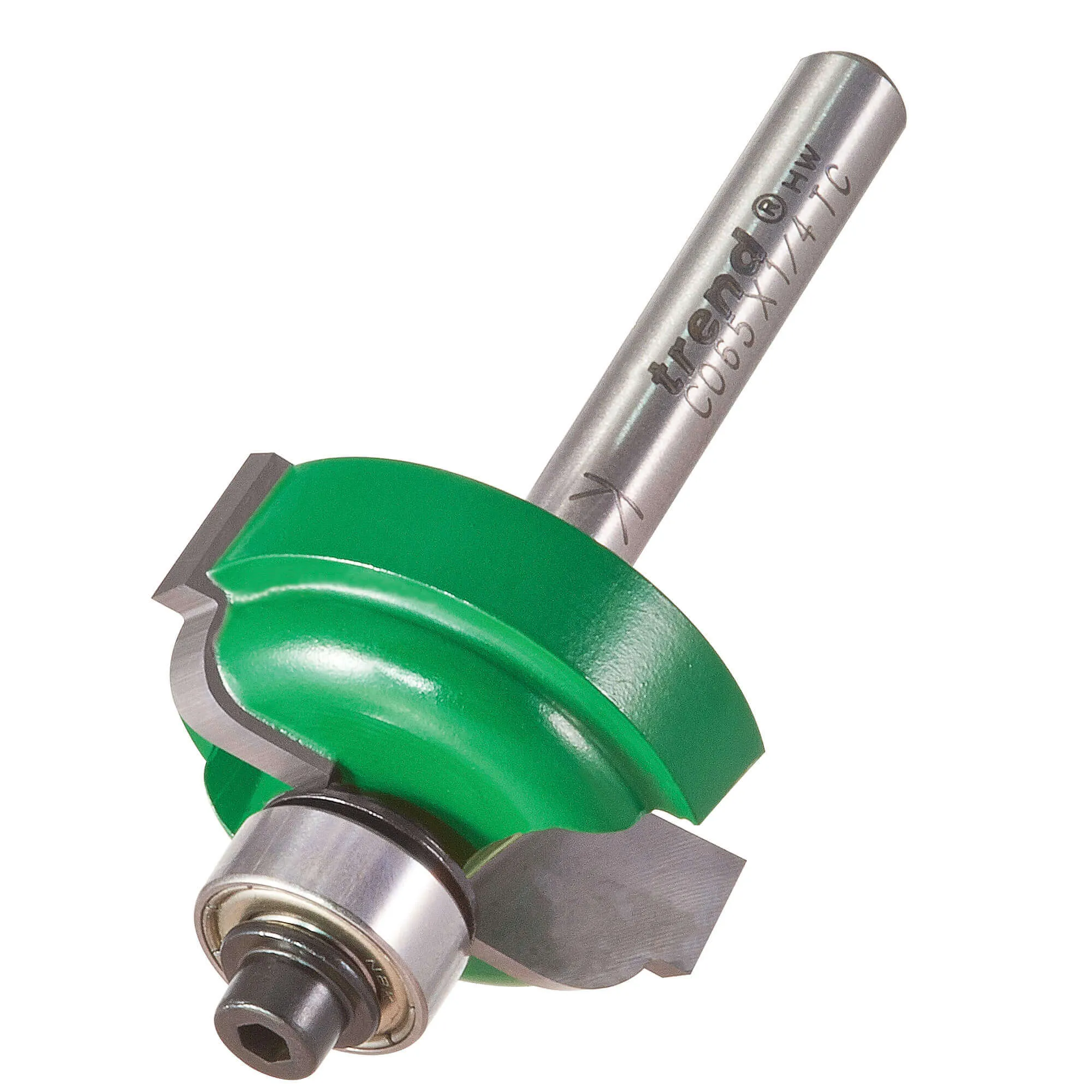 Trend CRAFTPRO Radius Bearing Guided Router Cutter - 31mm, 12.7mm, 1/4"