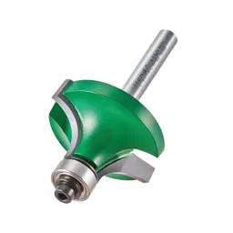 Trend CRAFTPRO Round Over and Ovolo Router Cutter - 38mm, 19.1mm, 1/4"