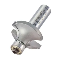 Trend Bearing Guided Ovolo and Round Router Cutter - 34.9mm, 18mm, 1/2"