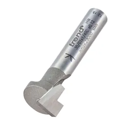 Trend Keyhole Slotter Router Cutter - 12.7mm, 4.9mm, 1/4"