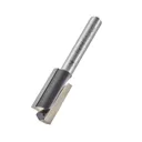 Trend Two Flute PTFE Coated Non Stick Router Cutter - 12.7mm, 25mm, 1/4"