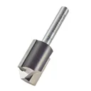 Trend Two Flute PTFE Coated Non Stick Router Cutter - 19.1mm, 25mm, 1/4"