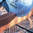 Trend CRAFTPRO Wood Cutting Mitre Saw Blade - 250mm, 72T, 30mm