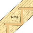 Trend Stair Housing Dovetail Cutter Left Hand - 22mm, 26mm, 1/2"