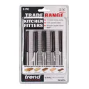 Trend 5 Piece Kitchen Fitters Router Cutter Set
