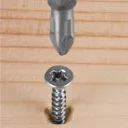 Trend Snappy Tin Coated Pozi Screwdriver Bits - PZ0, 25mm, Pack of 3