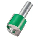 Trend CRAFTPRO Two Flute Straight Router Cutter - 28mm, 25mm, 1/2"