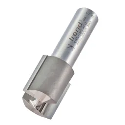 Trend Professional Two Flute Straight Router Cutter - 22mm, 25mm, 1/2"