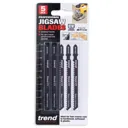 Trend T111C Jigsaw Blade Fast Coarse Cut Wood - Pack of 5