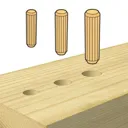 Trend Wooden Dowels - 10mm, 35mm, Pack of 50